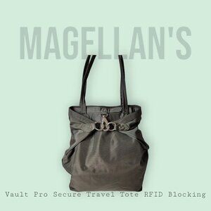 Magellan's Vault Pro Travel Tote - Extra Security for Peace of Mind